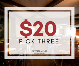 Monday $20 Sq